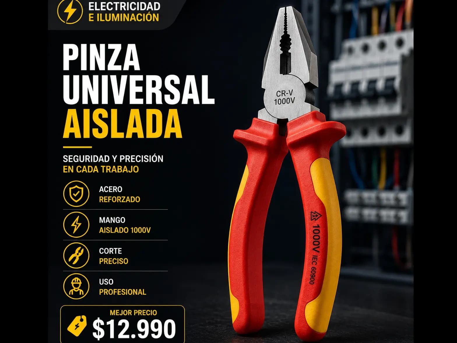 Pinza Universal Aislada