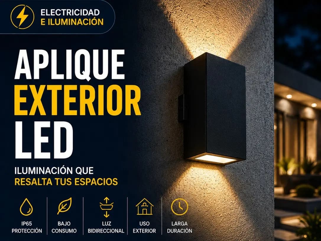 Aplique Exterior LED