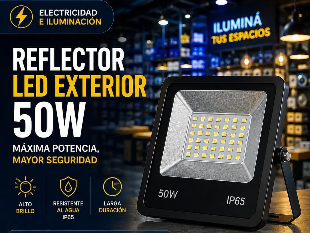 Reflector LED Exterior 50W
